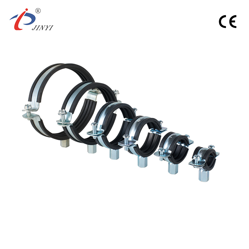 Rørklemme med gummiisolasjon